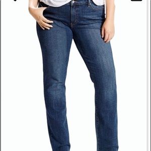 Lauren Ralph Lauren Women's Dark Blue Boot Cut Jeans